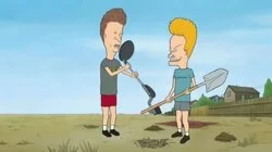 Beavis and Butt-Head in Metal Detector