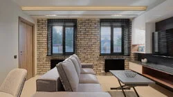 Гостиная-столовая с дирижаблем