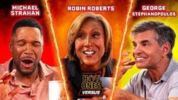Good Morning America's Michael Strahan vs. Robin Roberts vs. George Stephanopoulos