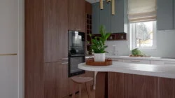 Космическая кухня с розовым слоном и серым кроликом