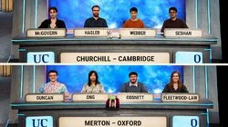 Churchill College, Cambridge v Merton College, Oxford