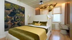 Золотая осень для спальни с двумя кабинетами