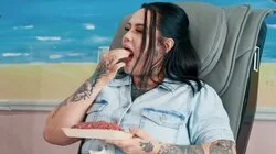 Raw Meat, Snorting Food, Being Huge