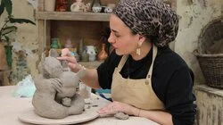 Raku Week and Animal Sculptures
