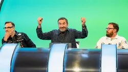 David Morrissey, Holly Willoughby, John Kearns, Montell Douglas