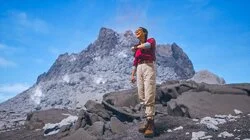 Andy, the T Rex and the Volcano