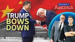 Trump Bows Down