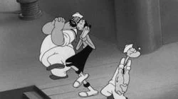 Olive Oyl and Water Don't Mix