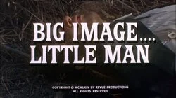 Big Image.... Little Man