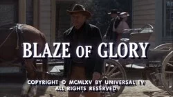 Blaze of Glory