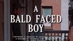 A Bald Faced Boy