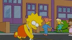 Homer and Lisa Exchange Cross Words