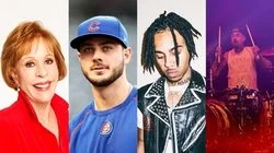 Carol Burnett, Kris Bryant, Vic Mensa featuring Travis Barker