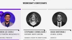 Loren Lee Chen Vs. Stephanie Cornelison Vs. Hugh Dinteman, Show # 7388.